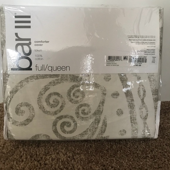 Bar III Token Queen/Full bed set - Picture 3 of 8